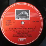 LP - Mozart (Karajan) - Flute Concerto No. 1 / Flute and Harp Concerto