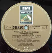 LP - Mozart (Karajan) - Bläserkonzerte Folge 1
