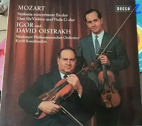 Wolfgang Amadeus Mozart - Sinfonia Concertante K.364 / Duo für Violine und Viola KV 423