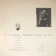 LP - Wolfgang Amadeus Mozart - Irmgard Seefried , Jennie Tourel , Leopold Simoneau , William Warfield , - Requiem D-Moll KV 626