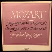 LP - Mozart / Juilliard String Quartet - String Quartet No. 14 In G Major, K. 387 / String Quartet No. 15 In D Minor, K. 421 - Mono
