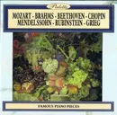 CD - Wolfgang Amadeus Mozart - Johannes Brahms - Ludwig van Beethoven - Frédéric Chopin - Felix Mendelss - Famous Piano Pieces