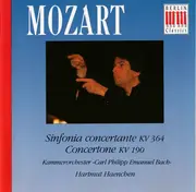 CD - Wolfgang Amadeus Mozart - Sinfonia Concertante KV 364, Concertone KV 190