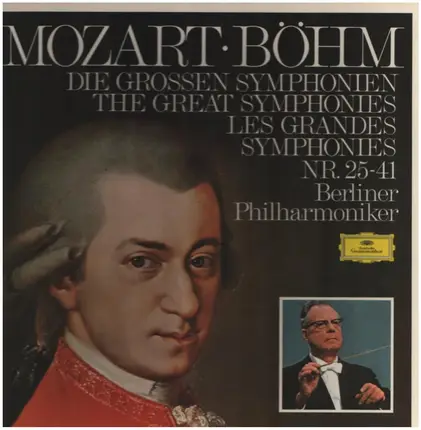 Wolfgang Amadeus Mozart - Karl Böhm , Berliner Philharmoniker - Die Grossen Symphonien Nr.25-41