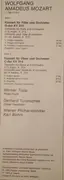 LP - Wolfgang Amadeus Mozart - Karl Böhm / Wiener Philharmoniker / Gerhard Turetschek / Werner Tripp - Flötenkonzert (Flute Concerto) Nr. 1 / Oboenkonzert (Oboe Concert)