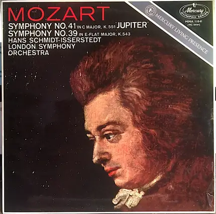 Mozart - Symphony No. 41 "Jupiter" - Symphony No. 39. Hans Schmidt-Isserstedt