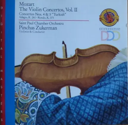 Mozart - The Violin Concertos, Vol. II, No. 4 & 5, K 261, Rondo K 373