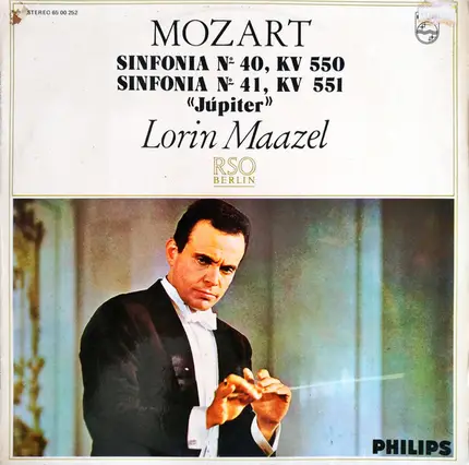 Mozart - Sinfonía Nº40, KV 550 / Sinfonía Nº41, KV 551 "Júpiter"