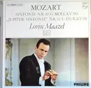 LP - Wolfgang Amadeus Mozart - Radio-Symphonie-Orchester Berlin , Lorin Maazel - Symphony No. 40 In G Minor, K.550 / Symphony No.41 In C, K.551 'Jupiter' - Gatefold