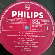 LP - Mozart - Sinfonía Nº40, KV 550 / Sinfonía Nº41, KV 551 'Júpiter'