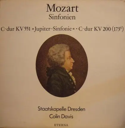 Mozart - Sinfonien C-dur KV 551 'Jupiter-Sinfonie' / C-dur KV 200 (173e)