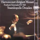 LP - Wolfgang Amadeus Mozart - Staatskapelle Dresden Dirigent: Nikolaus Harnoncourt - Harnoncourt Dirigiert Mozart: Posthorn Serenade KV 320 - DMM