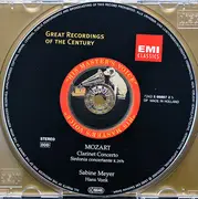 CD - Mozart - Clarinet Concerto K.622 / Sinfonia Concertante K.297b