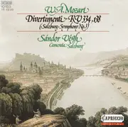 CD - Mozart - Divertimenti, KV 334,138 (Salzburg Symphony No.3)