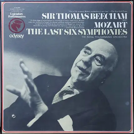 Wolfgang Amadeus Mozart - Sir Thomas Beecham , The Royal Philharmonic Orchestra - The Last Six Symphonies