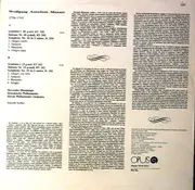 LP - Mozart - Symphony No. 40 In G Minor, K 550, Symphony No. 25 In G Minor, K 183