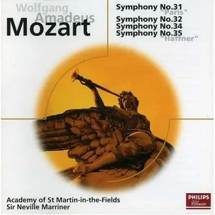 Mozart - Symphonien Nr. 31, Nr. 32, Nr. 34 & Nr. 35