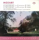 LP - Wolfgang Amadeus Mozart - The Czech Philharmonic Orchestra , Brno State Philharmonic Orchestra , Ma - Symphony In A Major K.201 / Symphony In G Minor K.550