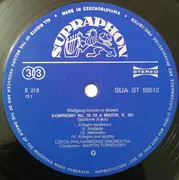 LP - Wolfgang Amadeus Mozart - The Czech Philharmonic Orchestra , Brno State Philharmonic Orchestra , Ma - Symphony In A Major K.201 / Symphony In G Minor K.550