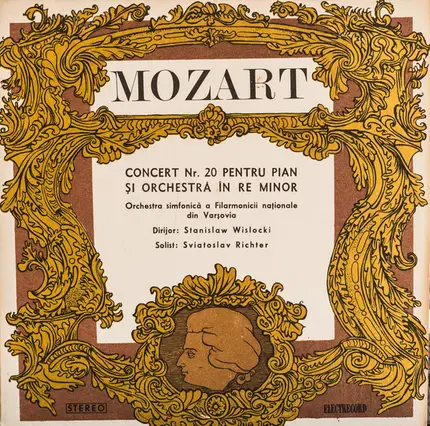 Wolfgang Amadeus Mozart - The National Warsaw Philharmonic Orchestra , Dirijor : Stanislaw Wislocki - Concert Nr. 20 Pentru Pian Și Orchestra În Re Minor