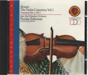 CD - Wolfgang Amadeus Mozart - The Saint Paul Chamber Orchestra , Pinchas Zukerman - Violin Concertos Nos. 1, 2 & 3