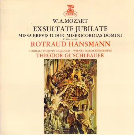 Mozart - Exsultate Jubilitate - Missa Brevis D-dur - Misericodias Domini - Kv 165 - 194 - 222