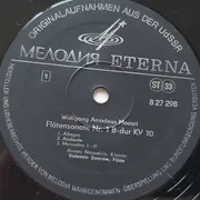 LP - Wolfgang Amadeus Mozart - Valentin Zverev , Aleksey Nasedkin - Flötensonaten Nr. 1- 3
