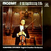 LP - Wolfgang Amadeus Mozart - Vladimir Spivakov Plays And Conducts English Chamber Orchestra - Concertos Nos. 2 And 5