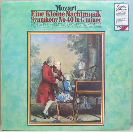 Mozart - Eine Kleine Nachtmusik / Symphony No. 40 In G Minor