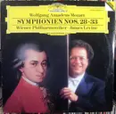 LP - Wolfgang Amadeus Mozart - Wiener Philharmoniker • James Levine - Symphonien Nos. 28 • 33