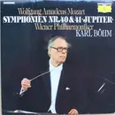 LP - Wolfgang Amadeus Mozart - Wiener Philharmoniker , Karl Böhm - Symphonien Nr. 40 & 41 'Jupiter'