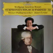 LP - Mozart - Wiener Philh. , Levine - Symphonien Nos. 30 • 31 'Pariser' • 32