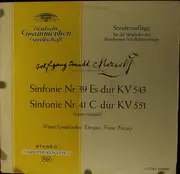 LP - Wolfgang Amadeus Mozart - Wiener Symphoniker , Ferenc Fricsay - Sinfonie Nr. 39 Es-dur KV 543 / Sinfonie Nr. 41 C-dur KV 551