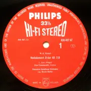 10'' - Mozart - Violinkonzert KV 218