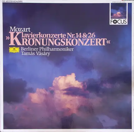 Wolfgang Amadeus Mozart • Berliner Philharmoniker • Tamás Vásáry - Klavierkonzerte Nr. 14 & 26 »Krönungskonzert«