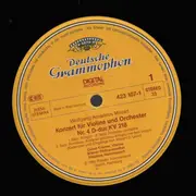 LP - Mozart - Violinkonzerte Nos. 4 & 5 - Digital