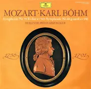 Wolfgang Amadeus Mozart • Karl Böhm , Berliner Philharmoniker - Symphonie Nr.39 Es-dur KV 543 • Symphonie Nr.40 g-moll KV 550