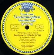 LP - Wolfgang Amadeus Mozart • Karl Böhm , Berliner Philharmoniker - Symphonien Nr. 39 Es-Dur (In E Flat Major) • Nr. 36 »Linzer«