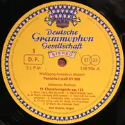 LP - Mozart / Brahms / Liszt / Karl Richter - Karl Richter An Der Steinmeyer-Orgel Im Herkules-Saal, München