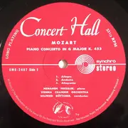 LP - Wolfgang Amadeus Mozart — Menahem Pressler , Wiener Kammerorchester , Wilfried Boettcher - Konzerte Für Klavier G-dur KV 453  • C-moll KV 491