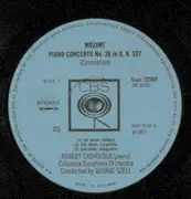 LP - Wolfgang Amadeus Mozart — Robert Casadesus , Piano George Szell , Conductor Columbia Symphony Orche - Piano Concerto No. 26 In D Major 'Coronation', Piano Concerto No. 27 In B-Flat Major