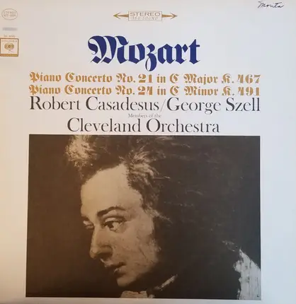 Wolfgang Amadeus Mozart - Piano Concerto No. 21 In C Major/ Piano Concerto No. 24 In C Minor