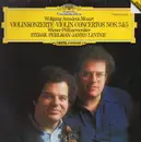 LP - Wolfgang Amadeus Mozart • Wiener Philharmoniker • Itzhak Perlman • James Levine - Violinkonzerte - Violin Concertos Nos. 3 & 5