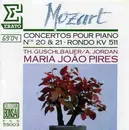 CD - Mozart - Concertos Pour Piano, N°20 KV 466 & N°21 KV 467, Rondo Pour Piano KV 511