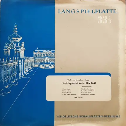 Mozart / Michailow-Quartett - Streichquartett A-dur (KV 464)