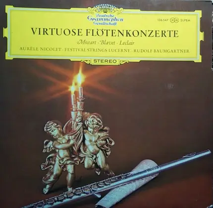 Wolfgang Amadeus Mozart , Michel Blavet , Jean-Marie Leclair - Virtuose Flotenkonzerte