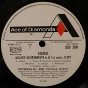 LP - Mozart / Mitglieder Des Wiener Oktetts - Divertimento In B Flat, K.287 / Divertimento In F, K.247