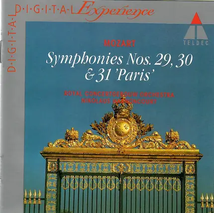 Mozart - Symphonies Nos. 29, 30 & 31 'Paris'