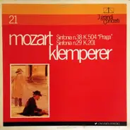 Wolfgang Amadeus Mozart , Otto Klemperer - Sinfonia N.38 K.504 'Praga'. Sinfonia N.29 K.201