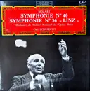 LP - Mozart - Symphonie N° 40 / Symphonie N° 36 'Linz' - Gatefold Sleeve